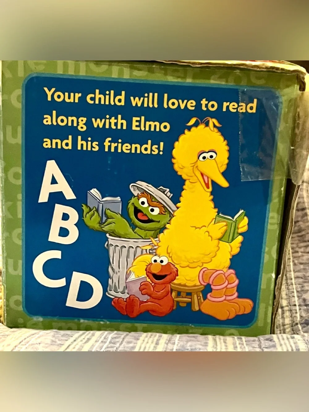 SESAME STREET ABCs 26 Interlocking Alphabet Board Books Set VG IN BOX…& MORE!!